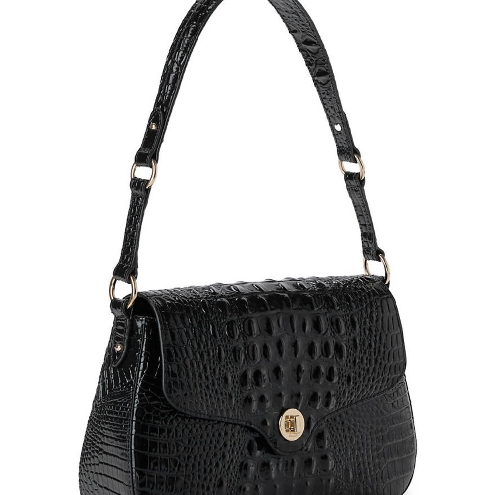 Brahmin Nerida Handbag
Black, Crocodile Embossed - FIRM - Picture 3 of 8